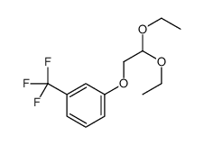 1-(2,2-Diethoxy-ethoxy)-3-trifluoromethyl-benzene结构式