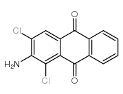 2-amino-1,3-dichloroanthraquinone Structure