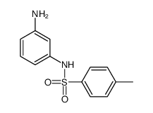 N-(3-aminophenyl)-4-methylbenzenesulfonamide结构式