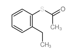 Ethanethioic acid,S-(2-ethylphenyl) ester Structure