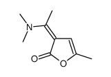 3-[1-(dimethylamino)ethylidene]-5-methylfuran-2-one结构式