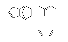 1,3-Pentadiene, polymer with 2-methyl-2-butene and 3a,4,7,7a-tetrahydro-4,7-methano-1H-indene结构式