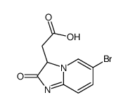2-(6-bromo-2-oxo-3H-imidazo[1,2-a]pyridin-3-yl)acetic acid Structure