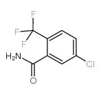 5-氯-2-(三氟甲基)苯甲酰胺结构式