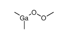 dimethyl(methylperoxy)gallium Structure