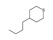 4-butylthiane Structure