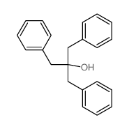 2-phenyl-1,1-bis(phenylmethyl)-结构式