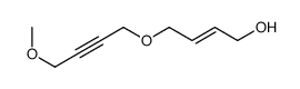 4-(4-methoxybut-2-ynoxy)but-2-en-1-ol Structure
