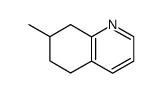 7-methyl-5,6,7,8-tetrahydroquinoline结构式
