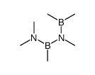 N-[dimethylamino(methyl)boranyl]-N-dimethylboranylmethanamine结构式