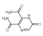 6-氧代-1,6-二氢吡嗪-2,3-二甲酰胺结构式