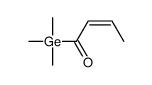 1-trimethylgermylbut-2-en-1-one结构式