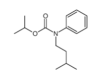 N-Isopentylcarbanilic acid isopropyl ester Structure