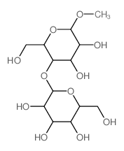 2-[4,5-dihydroxy-2-(hydroxymethyl)-6-methoxy-oxan-3-yl]oxy-6-(hydroxymethyl)oxane-3,4,5-triol Structure