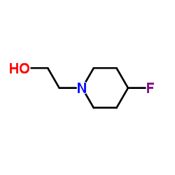 4-Fluoro-1-Piperidineethanol结构式