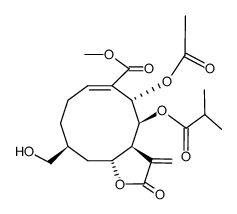 9α-Acetoxymelnerin A结构式