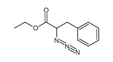 α-Azido-β-phenylpropansaeure-ethylester结构式