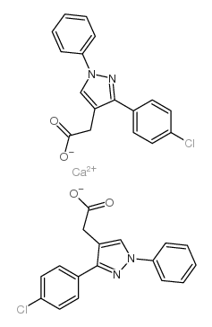 氯那唑酸钙结构式