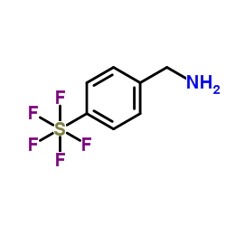 4-(五氟硫)苄胺结构式