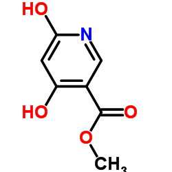 4,6-二羟基烟酸甲酯结构式
