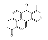 7-methylbenzo[b]pyrene-1,6-dione结构式