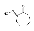 2-hydroxyiminocycloheptan-1-one结构式