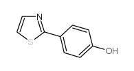 2-(4-羟基苯基)噻唑结构式