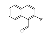 2-Fluoro-1-naphthalenecarboxaldehyde Structure