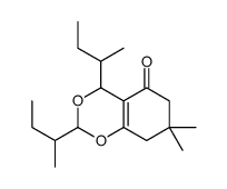 2,4-DI-SEC-BUTYL-7,8-DIHYDRO-7,7-DIMETHYL-4H-BENZO[D][1,3]DIOXIN-5(6H)-ONE Structure
