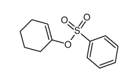 (Cyclohexen-1-yl)-benzolsulfonat结构式