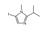 5-iodo-2-isopropyl-1-Methyl1H-iMidazole Structure