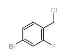 4-Bromo-2-fluorobenzyl chloride Structure