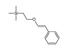 trimethyl-[2-(2-phenylethenoxy)ethyl]silane结构式