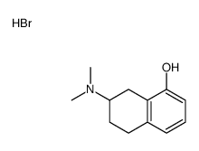 7-(dimethylamino)-5,6,7,8-tetrahydronaphthalen-1-ol,hydrobromide结构式