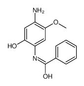 N-(4-amino-2-hydroxy-5-methoxyphenyl)benzamide结构式