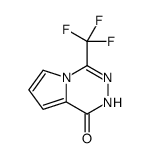 4-(三氟甲基)吡咯并[1,2-d][1,2,4]噻嗪-1-醇结构式