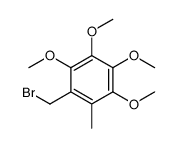1-(bromomethyl)-2,3,4,5-tetramethoxy-6-methylbenzene结构式
