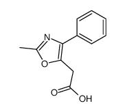 2-(2-methyl-4-phenyl-1,3-oxazol-5-yl)acetic acid Structure