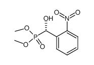dimethyl (S)-hydroxy-(2-nitrophenyl)methylphosphonate Structure