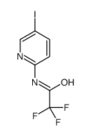 2,2,2-三氟-N-(5-碘-2-吡啶)乙酰胺结构式