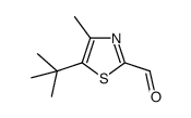 5-tert-Butyl-4-methyl-thiazole-2-carbaldehyde Structure