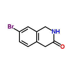7-溴-1,2-二氢异喹啉-3(4H)-酮结构式