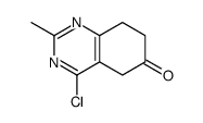 4-氯-7,8-二氢-2-甲基-6(5H)-喹唑啉酮结构式