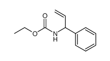 ethyl N-(1-phenylallyl)carbamate结构式