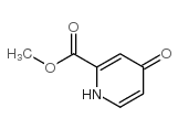 4-氧代-1,4-二氢吡啶-2-羧酸甲酯结构式