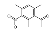 1-(2,4,6-trimethyl-3-nitro-phenyl)-ethanone结构式