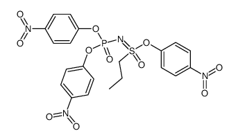 N--propan-sulfonimidsaeure-(1)-<4-nitro-phenylester> Structure