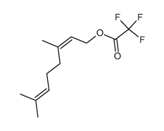 neryl trifluoroacetate Structure