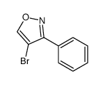 4-bromo-3-phenyl-1,2-oxazole结构式