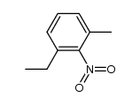 2-methyl-6-ethylnitrobenzene Structure